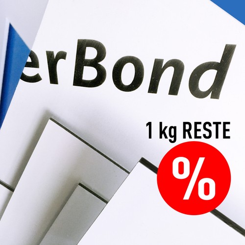 1kg aluverbund reste dibond - 1kg,