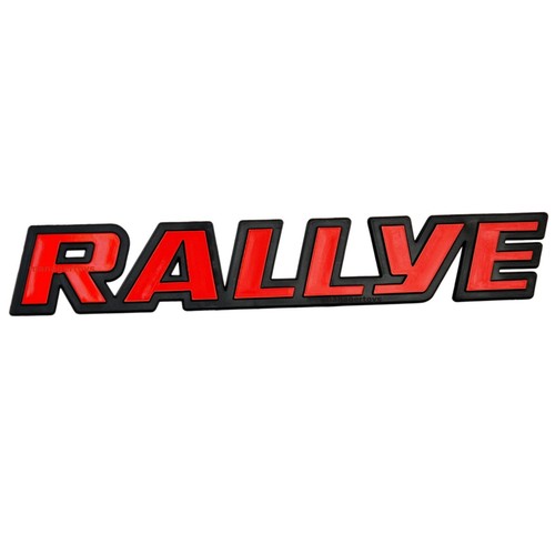 Auto relief schild - auto, roter