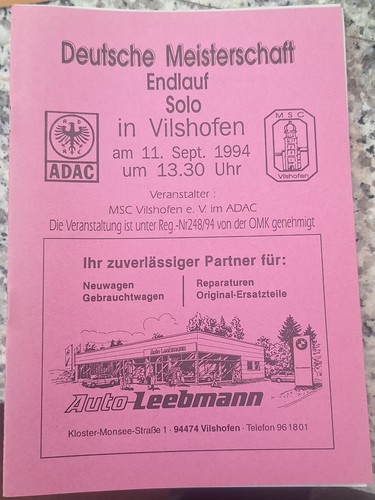 Programm speedway sandbahn - programm,