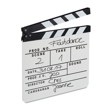 Filmklappe weiß regieklappe - filmklappe,