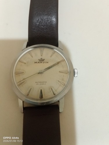 Marvin uhr 777 60er - uhr, jahre