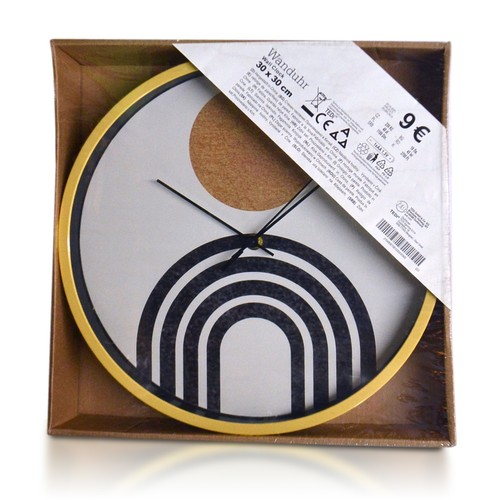 Wanduhr 30x30 neu - 30x30, cm