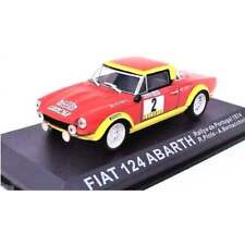 Fiat 124 Abarth Pinto Rally Portugal 1974 1:43 Ixo Altaya metallauto modellauto