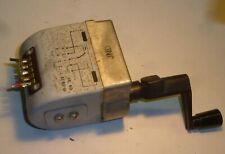 Kurbel Stromgenerator aus Mil. Telefonbau
