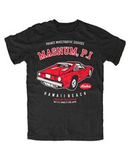 Magnum P.I. Car Tshirt , Tom