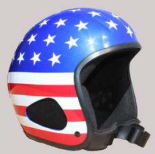 Jethelm, Titan -das Original, USA Flag, Motorrad,Biker,Chopper,Bobber 