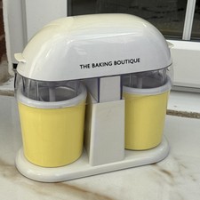 QVC Doppel Eismaschine 802000 - 0,8 Liter - gebraucht