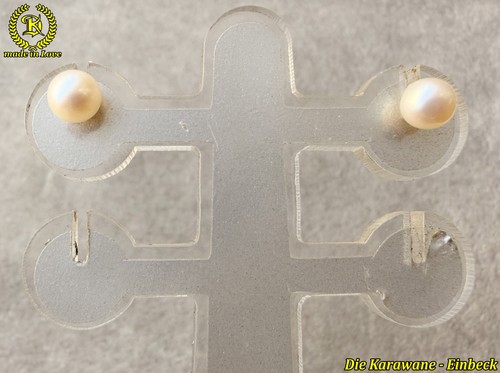Akoya perle ohrstecker 585er - ohrstecker,