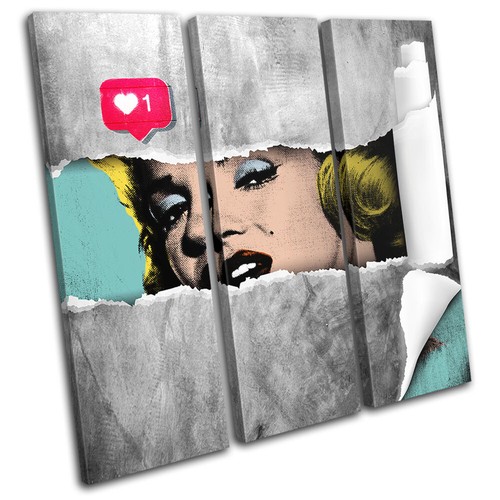Pop art street marilyn - marilyn, monroe