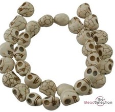 Totenkopf perlen 12mm - totenkopf,