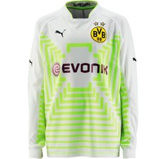Puma BVB Borussia Dortmund Kinder Torwarttrikot 2014/2015 weiß/gelb [745829]