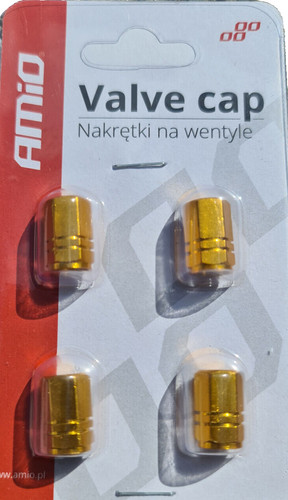 Ventilkappen gelb - 4,