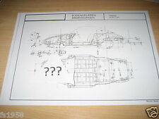 Maßplan Bodengruppe Porsche Modell 912