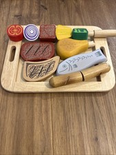 Holzspielzeug 7-teilig Grillen Kinderküche