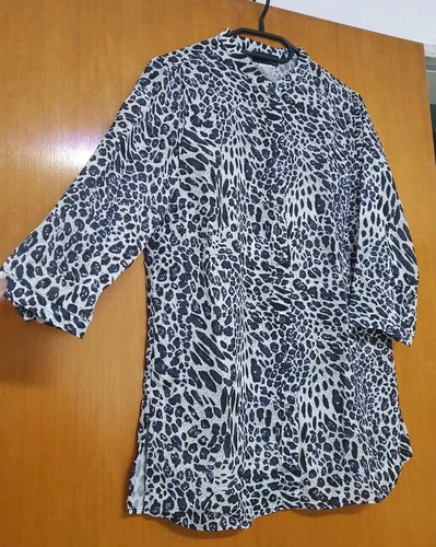 Damen bluse leopard - damen, leopard-tiermuster