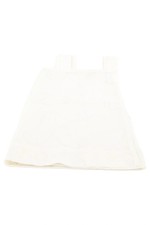 TCM Vorhang Modern Weiß 115x50 cm Viskose Gardine Schlaufenvorhang