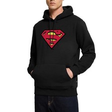 DC Comics Superman Logo Original Männer Premium Bio Hoodie