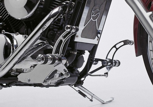 Fußrastenanlage für kawasaki - für,