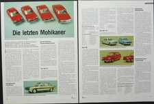 Audi 100, VW K 70, VW 411  in