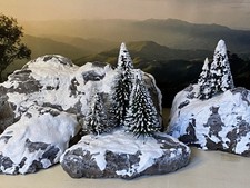 Spur h0 und andere, Schneeberge / Felsen