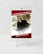 Heath Ledger Trading Card Fanart Auto Signature Autograph The Joker Batman