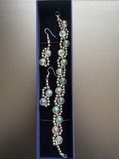 Hochzeit Armband und Ohrringen