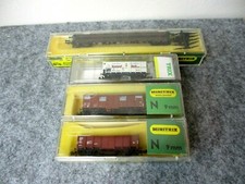 4 X Freight Car By Trix, No