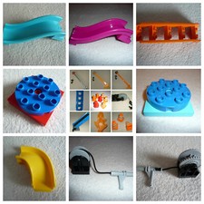 LEGO DUPLO FLASCHENZUG / KRAN / SEILWINDE / FÖRDERBAND / LEITER / PYLON  RUTSCHE