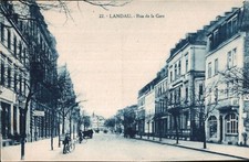 Landau , Rue de la Gare