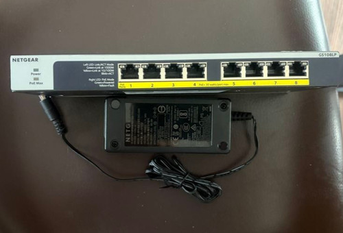 Netgear gs108lp 100eus port - netgear, gs108lp-100eus