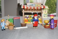 Playmobil 5341 - Gemüsestand - Markt Nostalgie, Rosa Serie  ohne OVP ohne BA