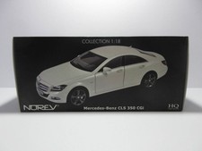 Diecast Car 1/18 Norev Mercedes-Benz CLS-Class 350 Diamond White el Car