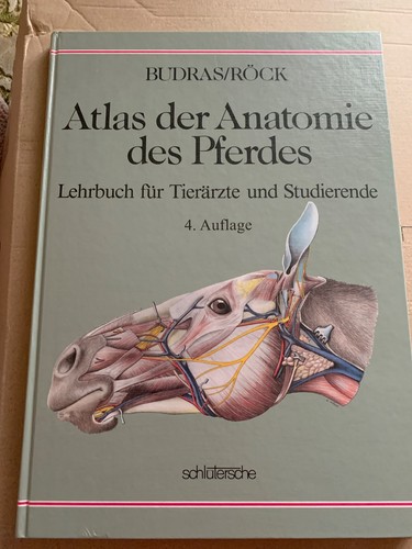 Atlas der anatomie des pferdes - atlas,
