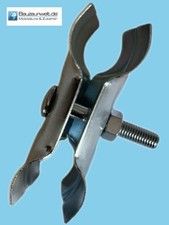25/50 x Bauzaun Verbinder Schellen Metall 1,7 mm | Mobilzaun Verbindung verzinkt