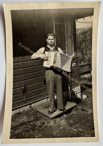 Orig foto junge - junge, musik