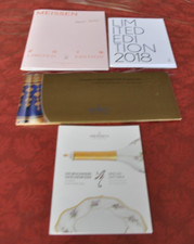 4 kleine Kataloge "Limitierte