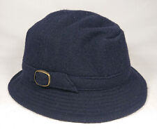 True Vintage Wegener Herrenhut Hut Trilby 20er 30er Jahre blau Theater Film