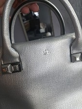 Silber FARBENE Handtasche Sehr