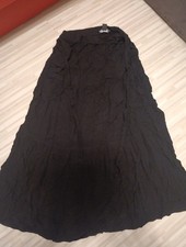 Rock Damen Schwarz Lang Gr. 36