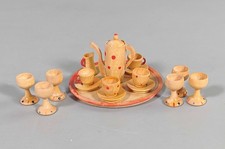 Puppenhaus Geschirr, mit