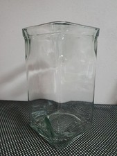 Schwere Glasvase, Kerzenglas