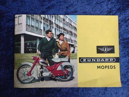 Zündapp moped prospekt - moped,
