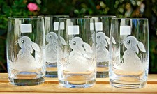 6 schöne Trinkgläser mit