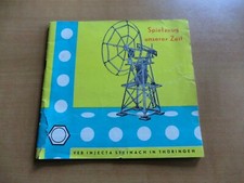 DDR Katalog Sonneberger Metallbaukasten Zwerg Piccolo Spezial Injecta Steinach 