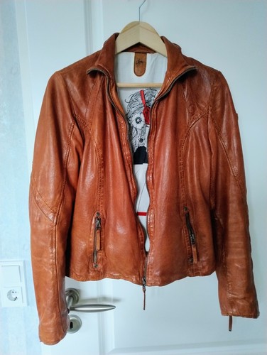 Schicke damen lederjacke s - damen-lederjacke, gr.