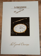 Longines Katalog 1993- LA GRANDE CLASSIQUE + Preisliste