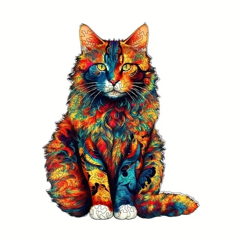 Katzen holzpuzzle für - holzpuzzle,