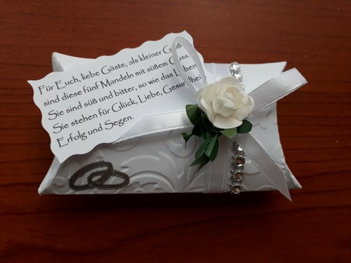 Hochzeit mandel gastgeschenke - mandel,