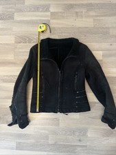 Winterjacke Echtfell/Wildleder Gr.36