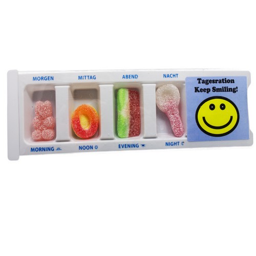 Tablettenbox keep smiling - tablettenbox,